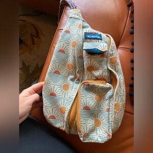 KAVU Sun and Stripes Sling Bag